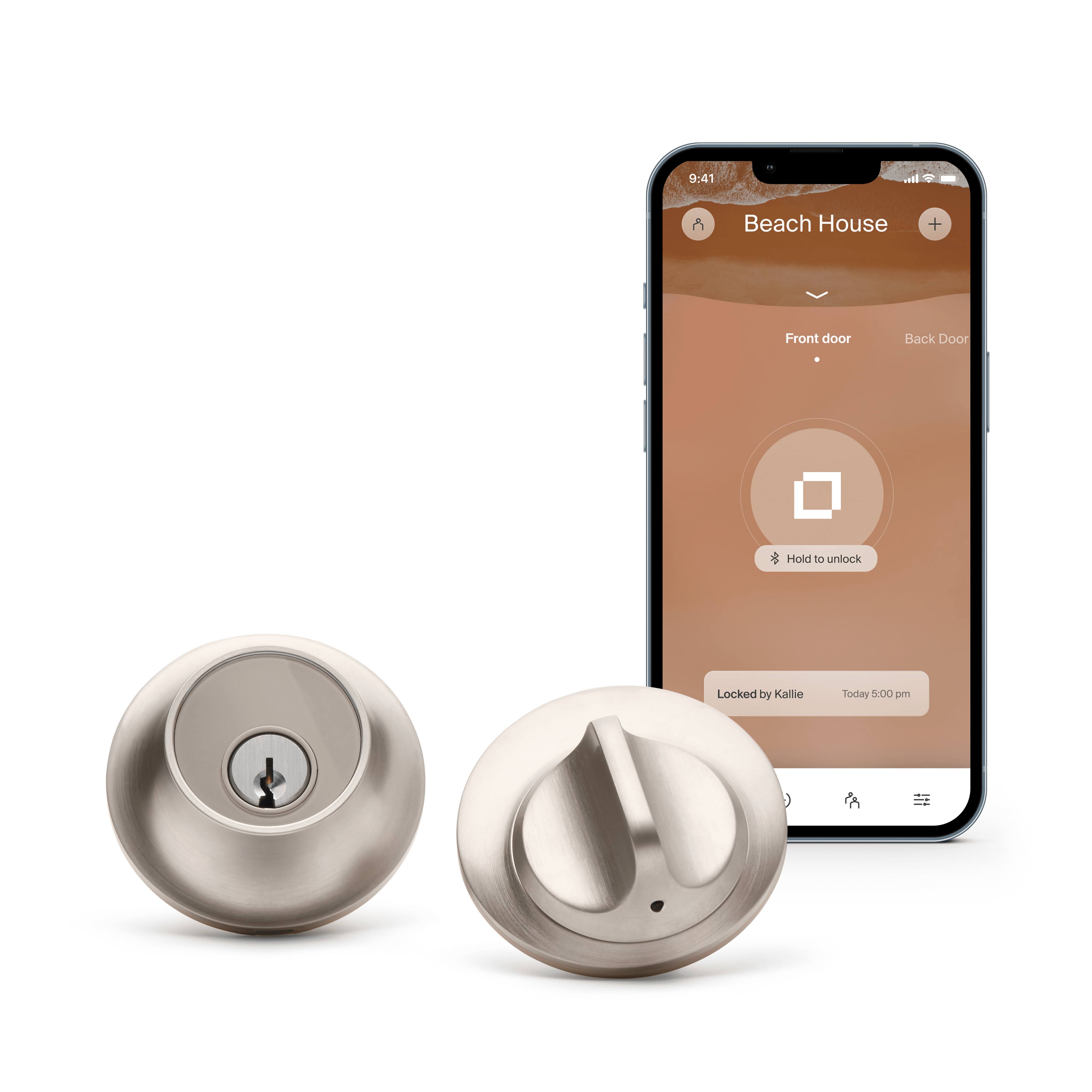 Level- Touch Edition Bluetooth Smart Lock- Satin Nickel