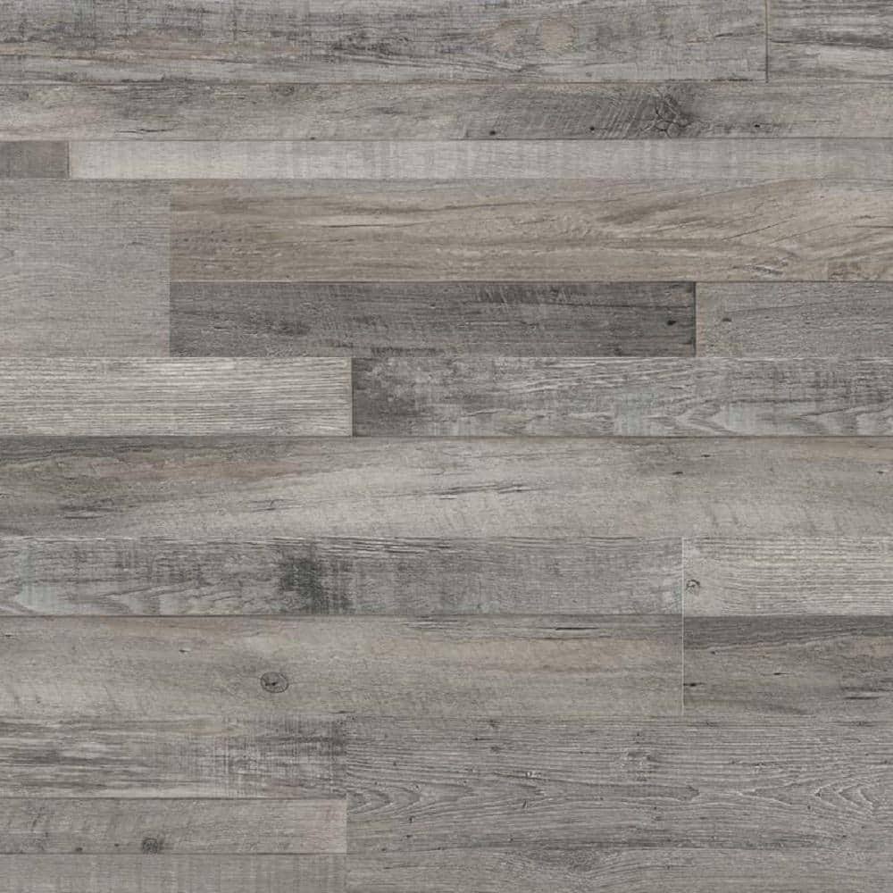 MSI Woodland Ashen Estate 7 in. x 48 in. Rigid Core Luxury Vinyl Plank Flooring (23.77 Sq. ft. / CASE)