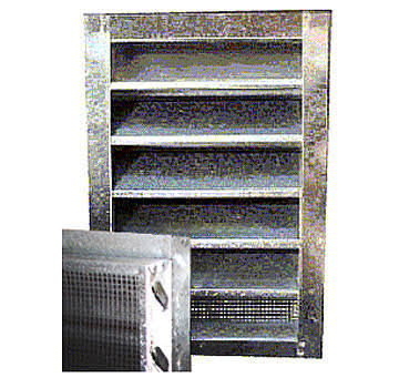 30 x 24 in. Gable Louver Vent Flush Mount from Best Materials