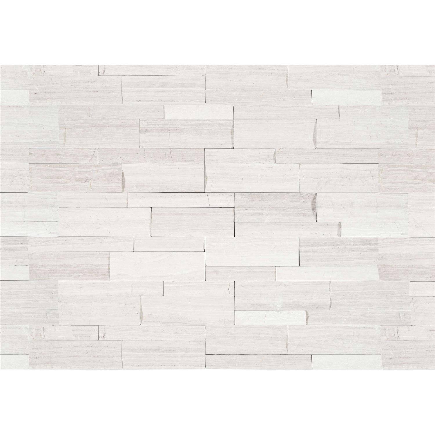 Satori Mystery Ledgestone 6-in x 12-in Natural Stone Marble Wall Tile | 20-735