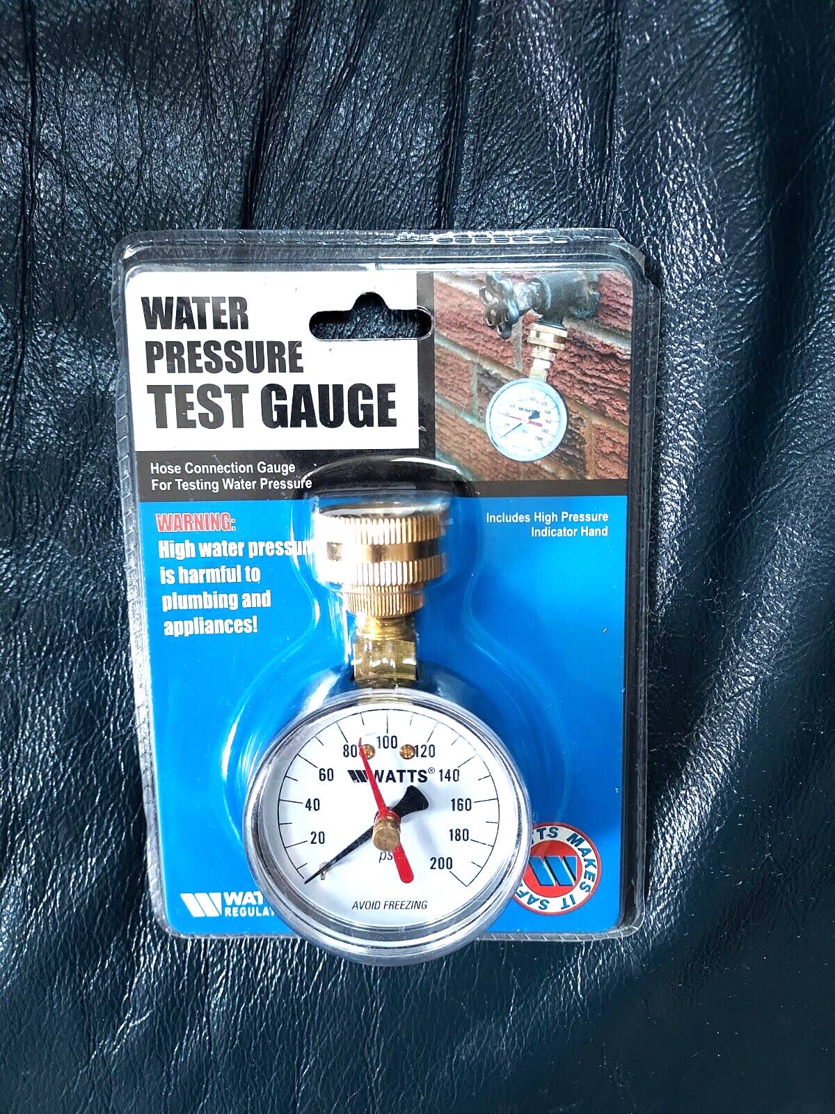 Watts IWTG 3/4 in. Plastic Water Pressure Test Gauge