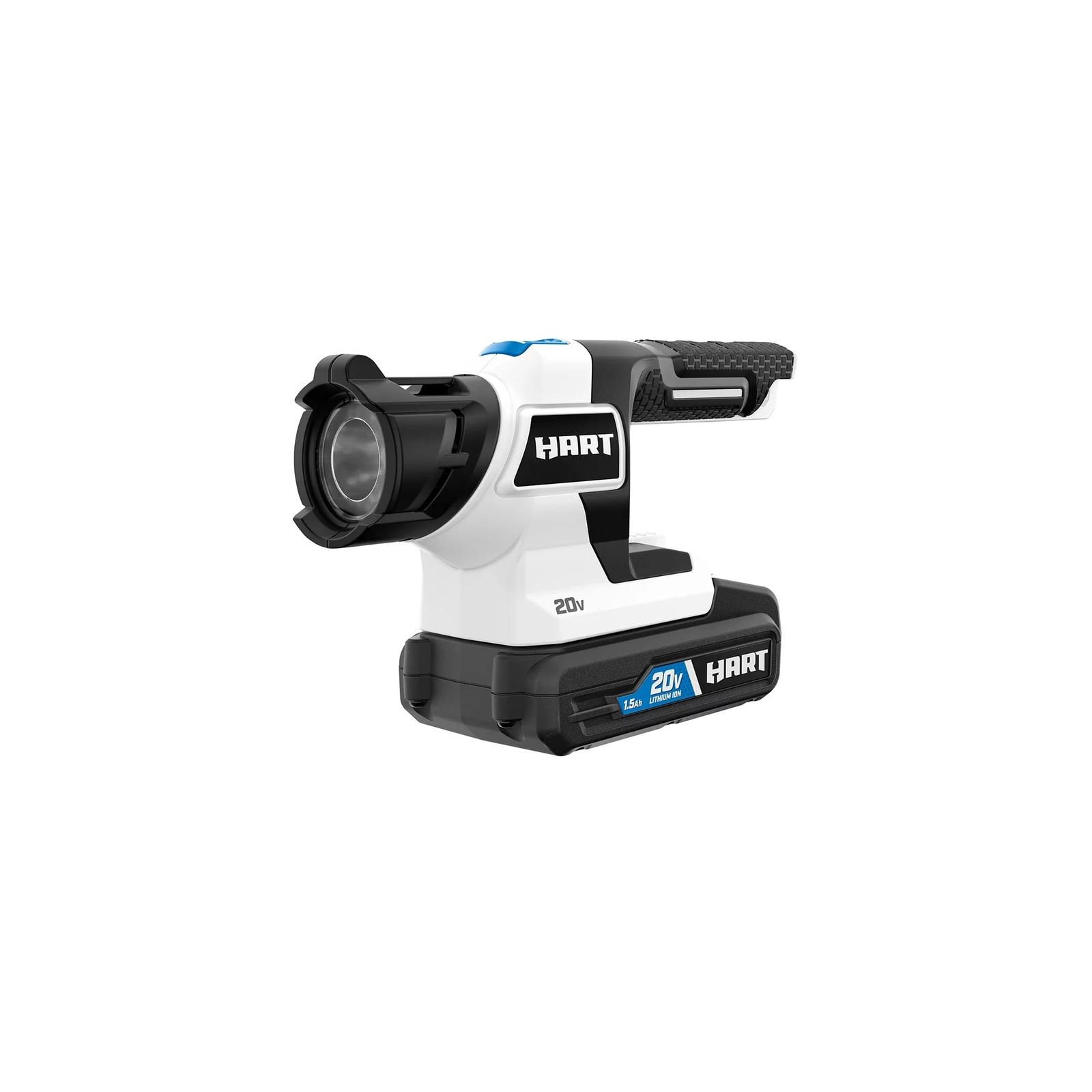 Hart 20-Volt Cordless 6-Tool Combo Kit 4.0Ah & 1.5Ah Lithium-Ion Batteries