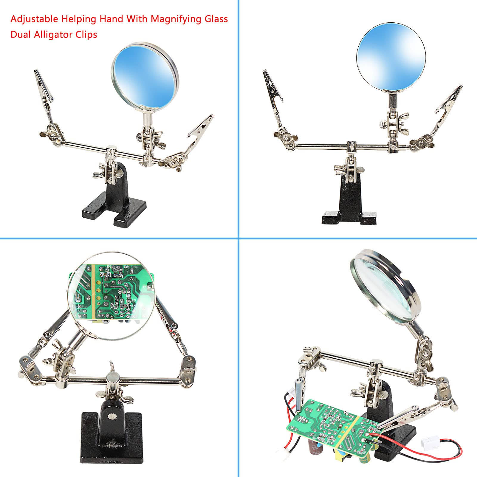 KYZHXVO Soldering Iron Kit,80W LCD Digital Soldering Gun with Adjustable Temperature Controlled and Fast Heating Ceramic Thermostatic Design