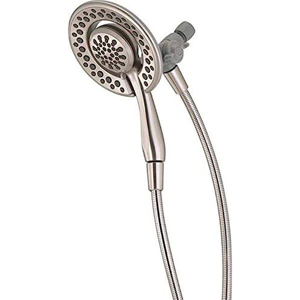 Delta In2ition Satin Nickel 4-Spray Shower Head with Handheld 75490SN