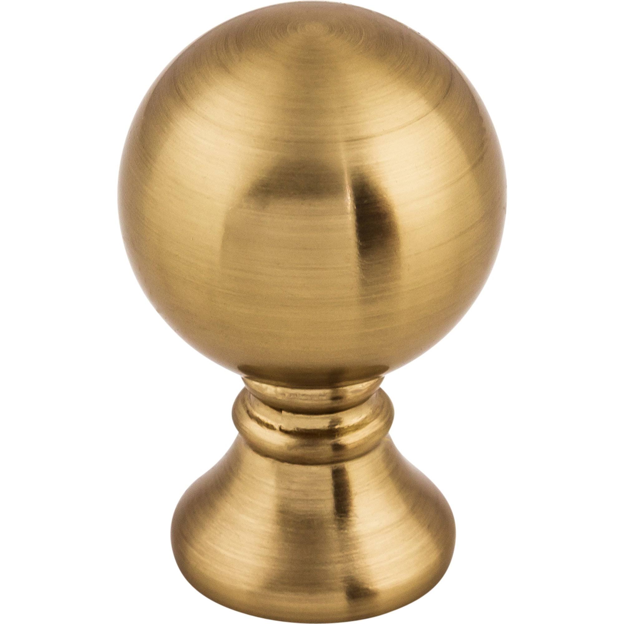 Top Knobs TK801HB Kara Knob 1 inch- Honey Bronze