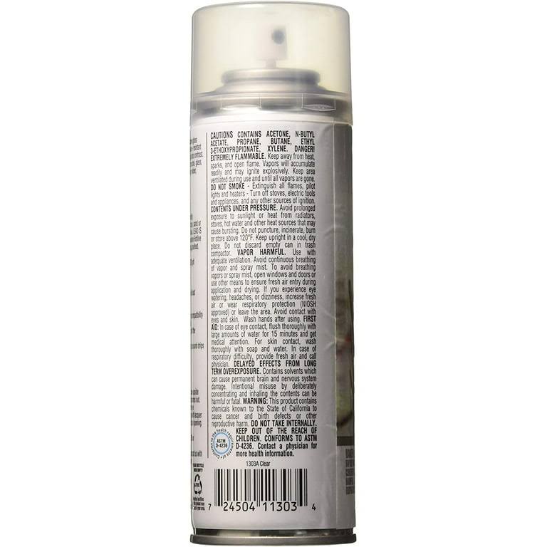 Krylon Crystal Clear Acrylic Coating Spray 6 oz
