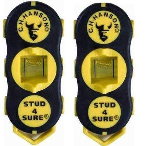 CH Hanson 03040 Magnetic Stud Finder Pack of 2