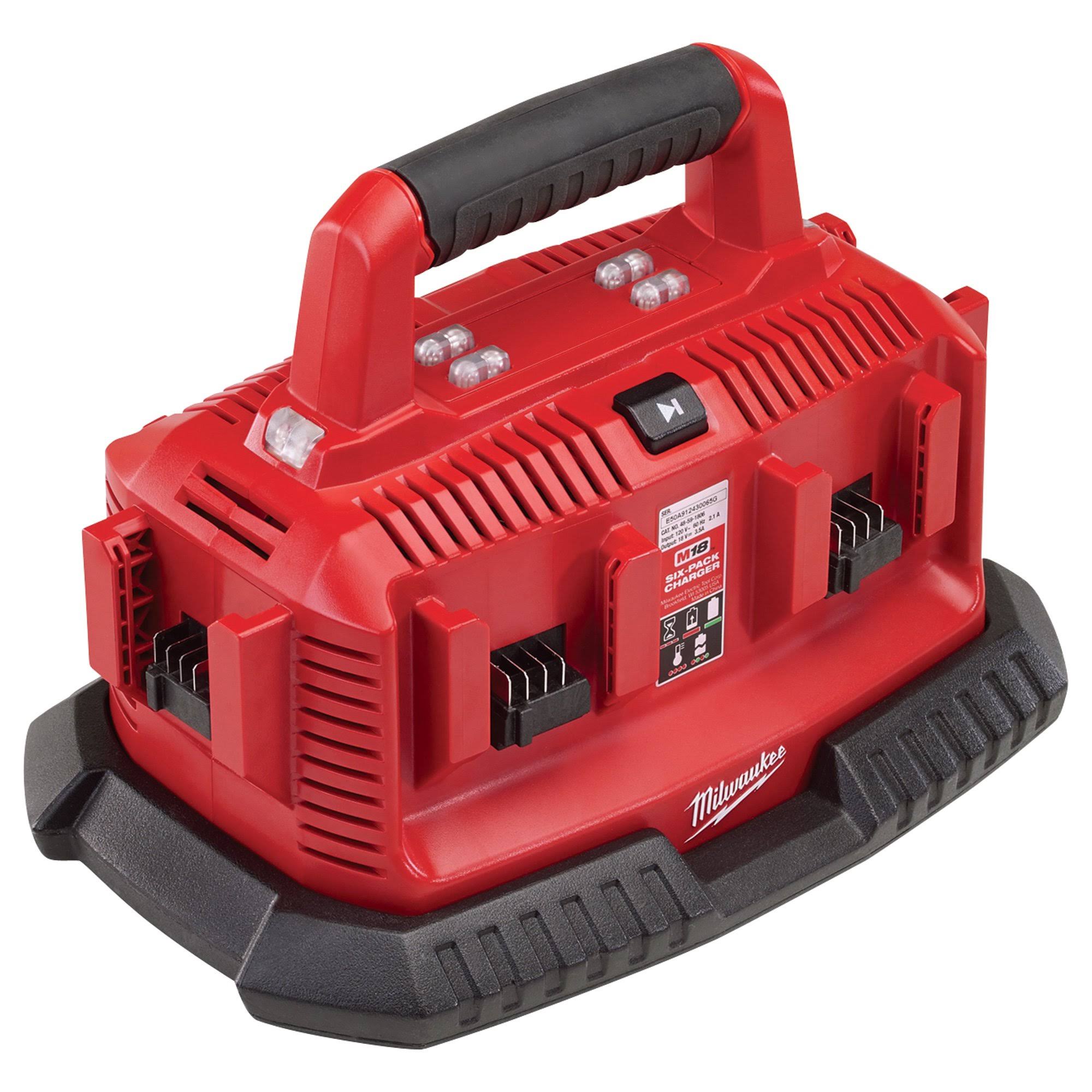 Milwaukee 48-59-1806 M18 Six-Pack Sequential Charger