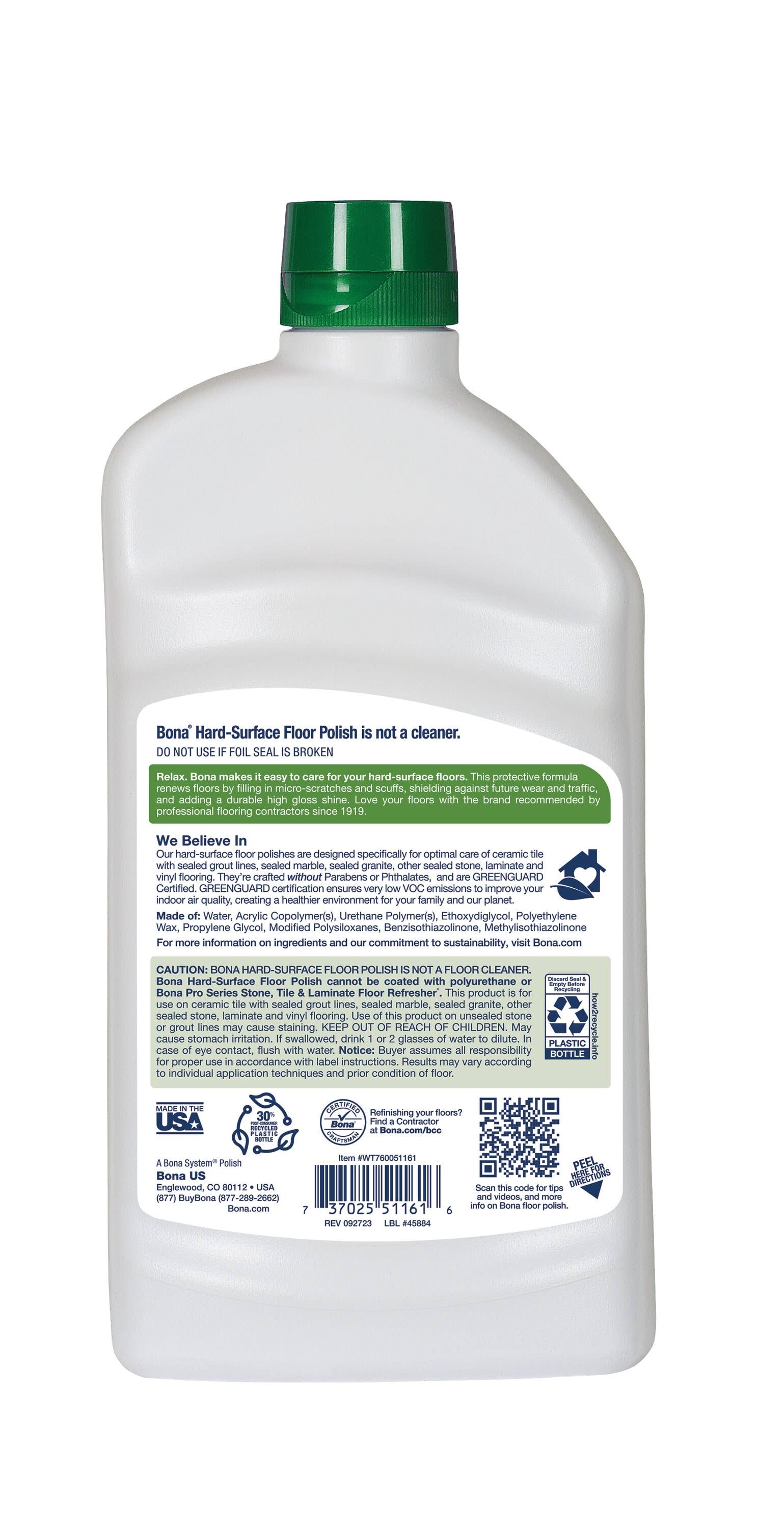 Bona Stone Tile and Laminate Floor Polish- 32 oz bottle