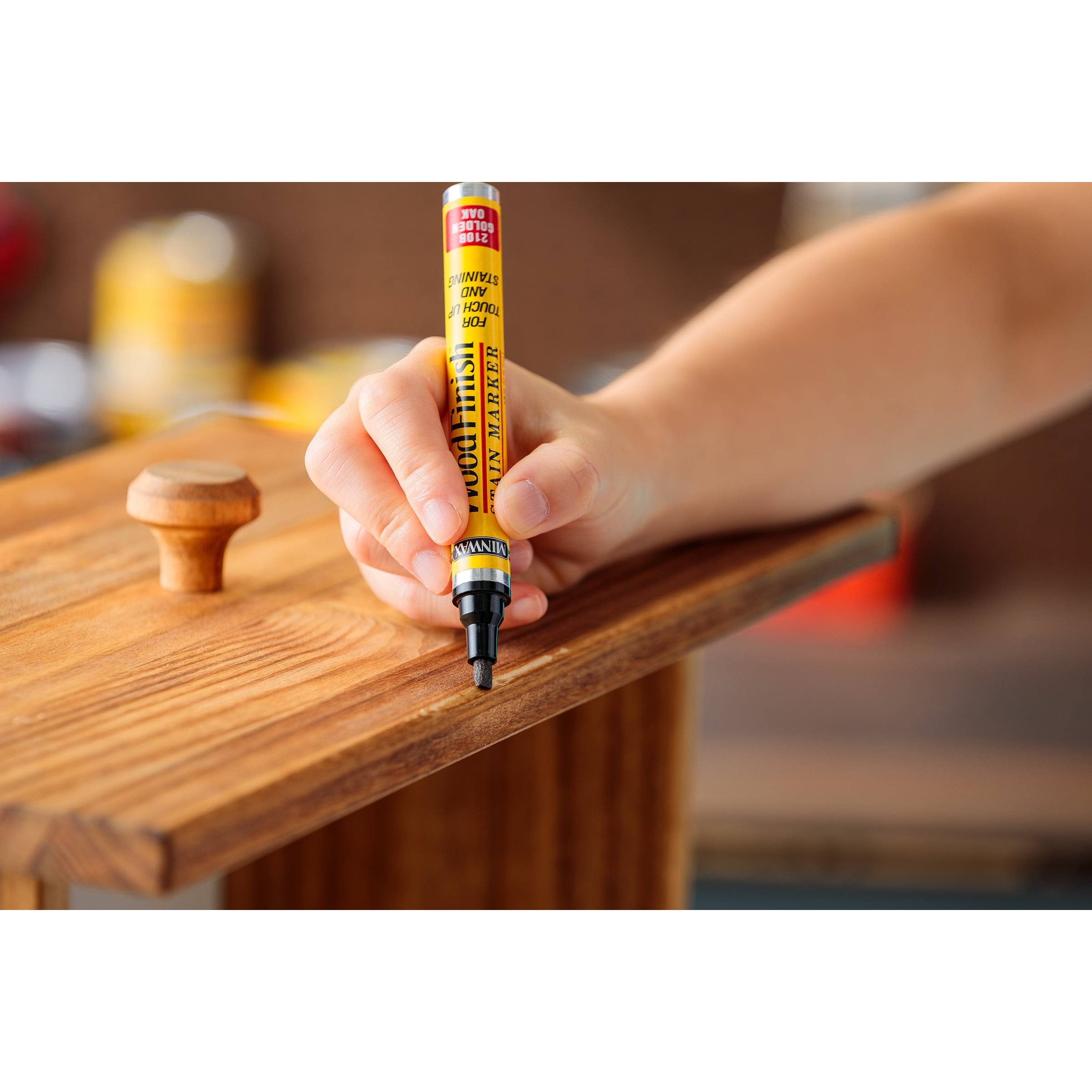 Minwax Wood Finish Stain Marker, Golden Oak- 0.33 oz