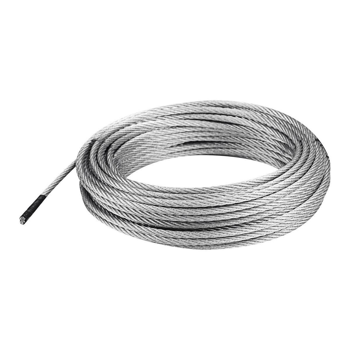 HAUL-MASTER 50 ft. x 3/16 in. Aircraft Grade Wire Rope