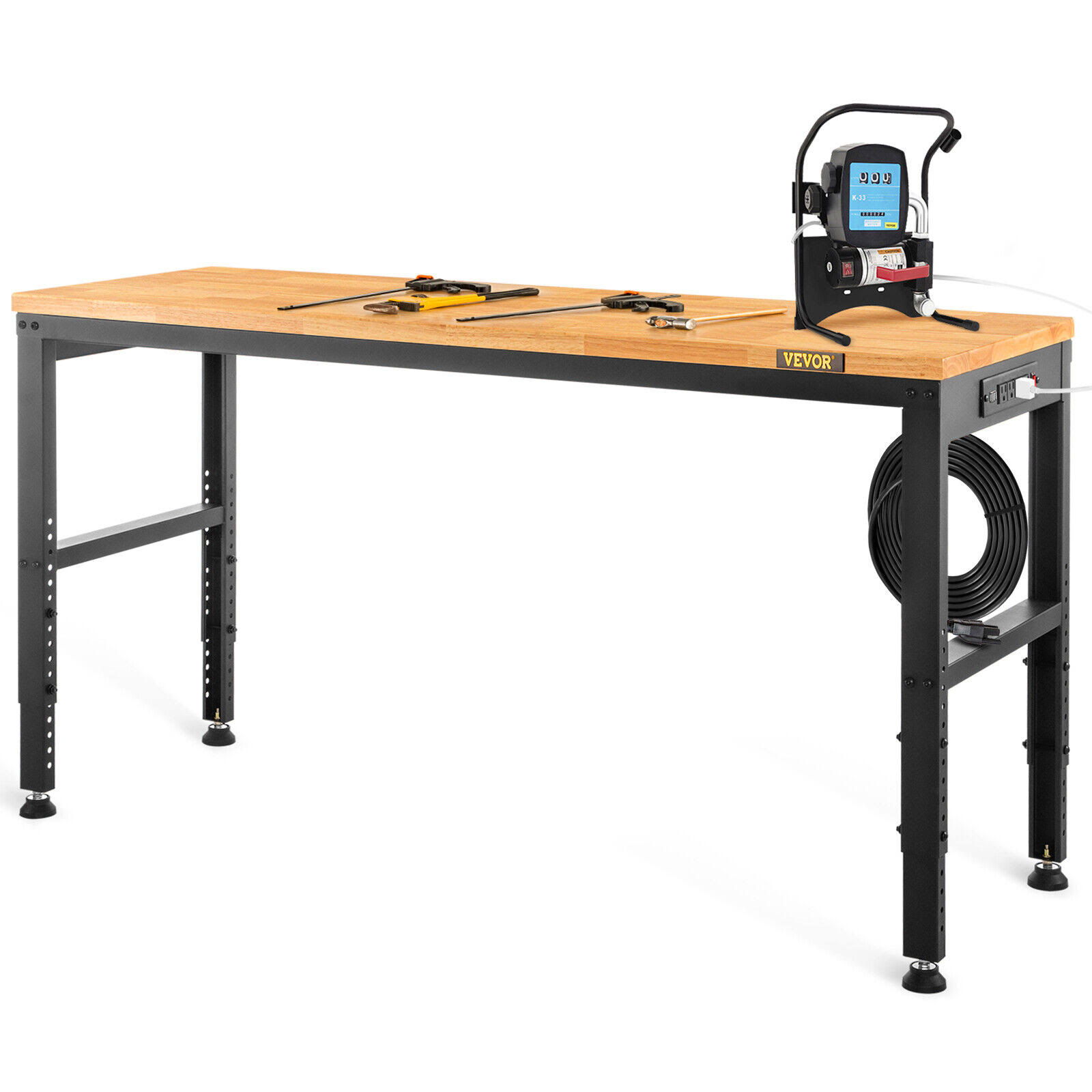 VEVOR Workbench Adjustable Height 48