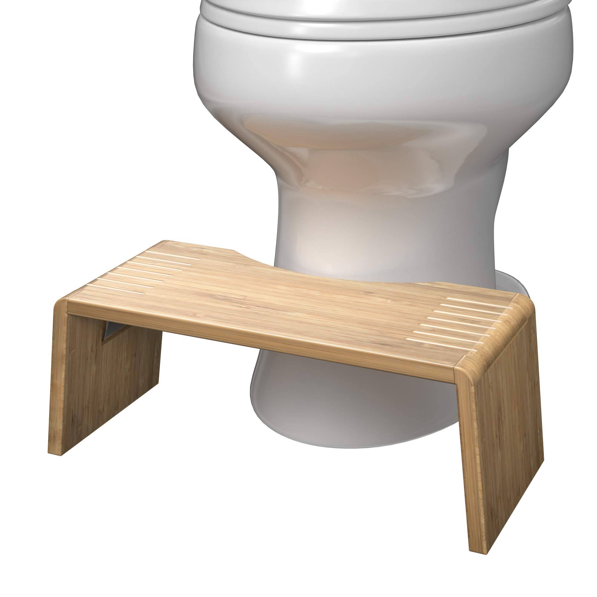 Squatty Potty Oslo Folding Bamboo Toilet Stool 7
