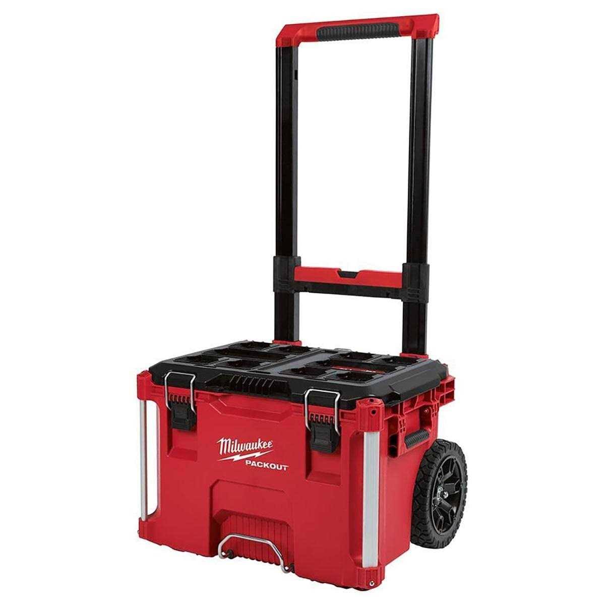 Milwaukee PACKOUT Rolling Toolbox- 22.1Inch L x 18.9inch W x 25.6inch H Model 48-22-8426