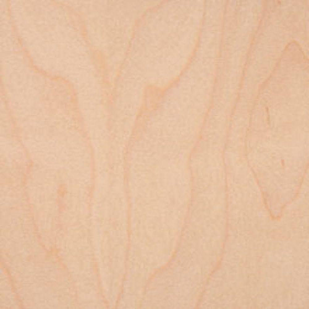 24 in. x 96 in. Maple Wood Veneer with 10 Mil Paper Backer 8101057
