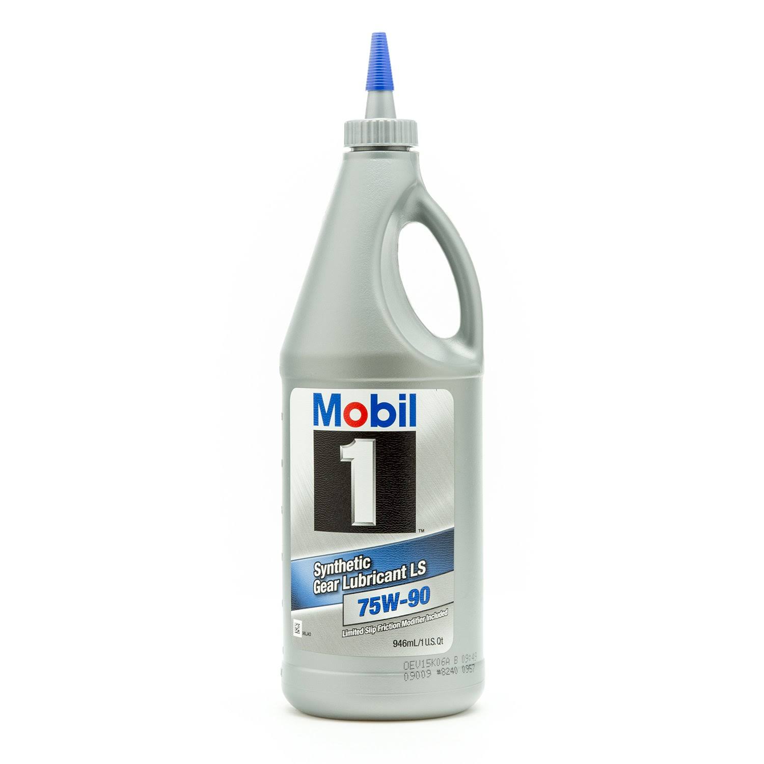 Mobil 1 104361 75W 90 Synthetic Gear Lube LS 1 qt Case of 12