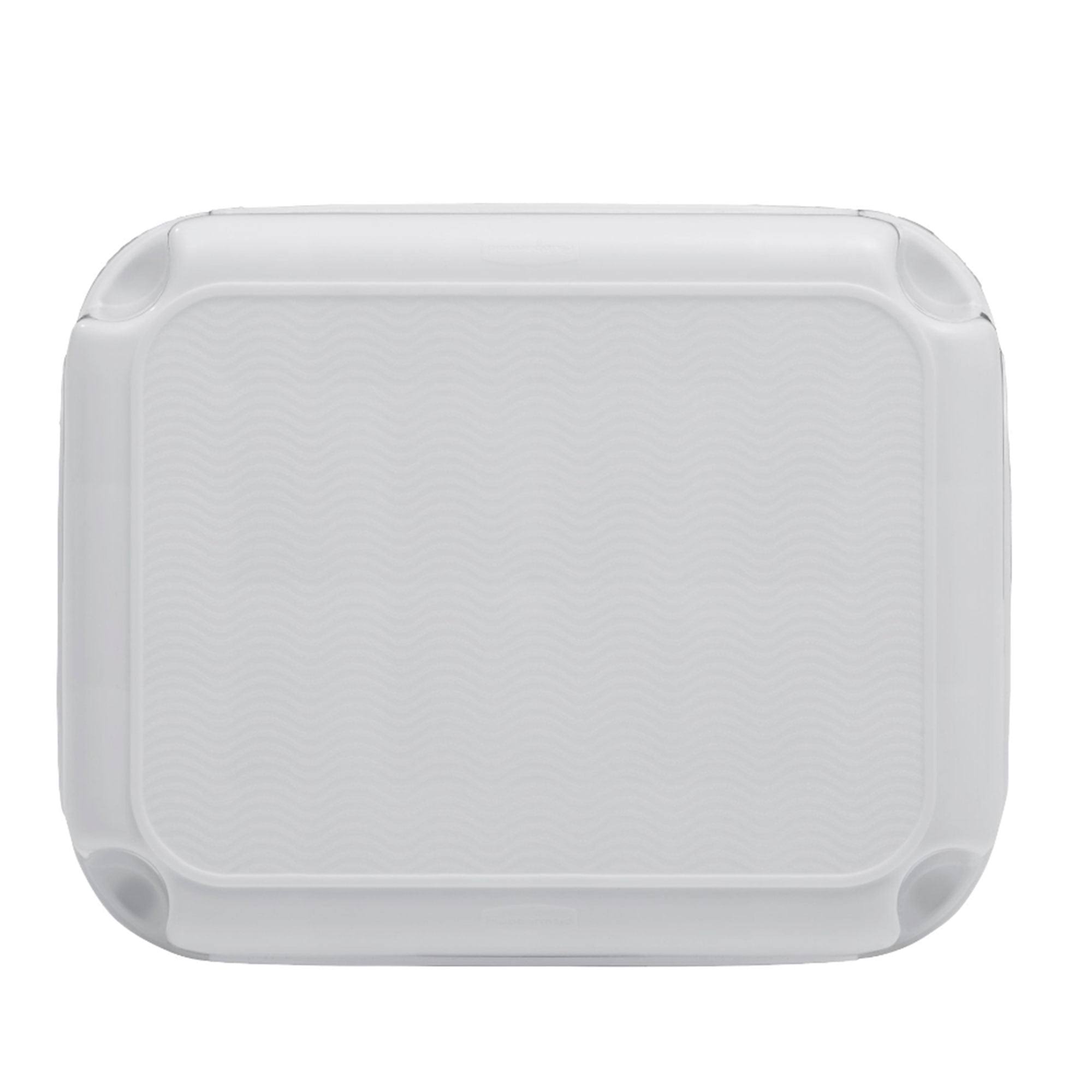 Rubbermaid Durable Plastic Step Stool w/ 300-lb Weight Capacity, White (2-Pack)