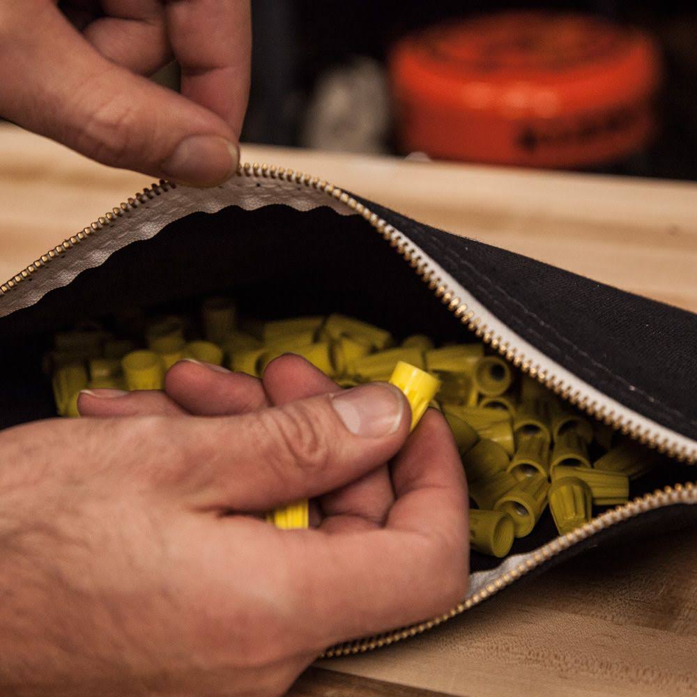 Klein Tools 5141 Canvas Zipper Bags- 4 pack