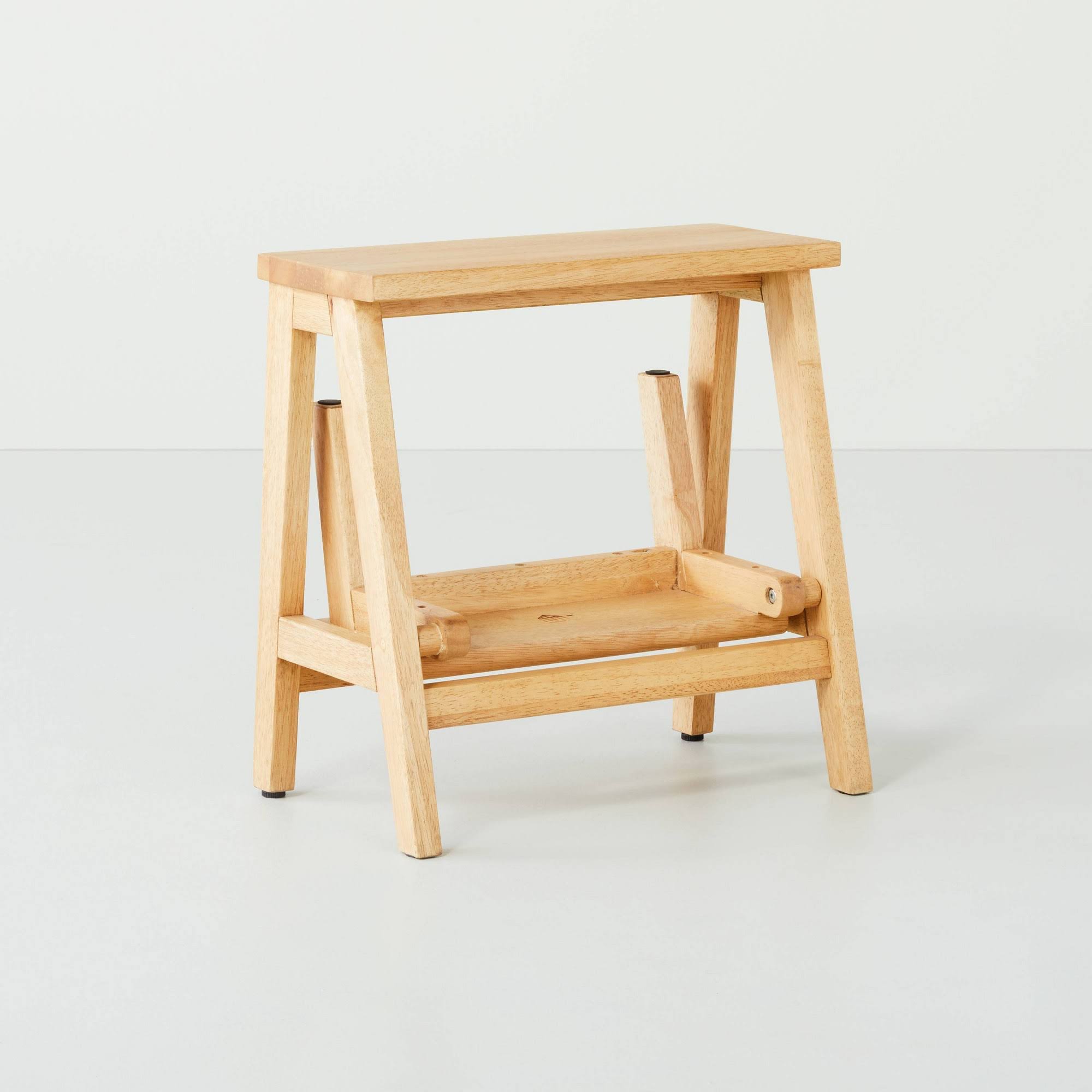Wood Kitchen Step Stool Natural- Hearth & Hand with Magnolia