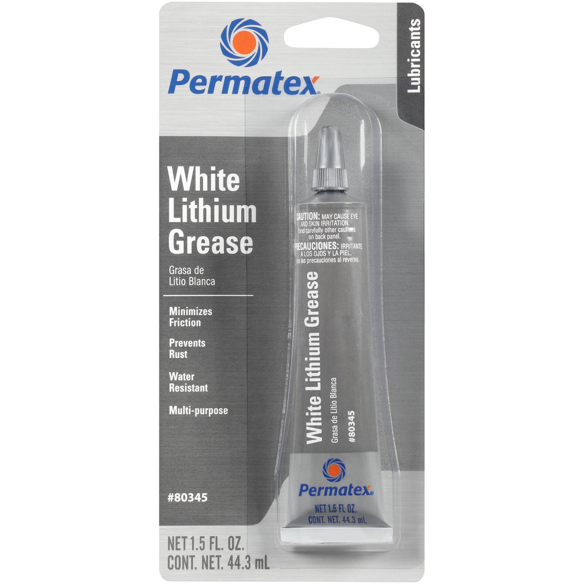 Permatex Grease, White Lithium- 1.5 fl oz