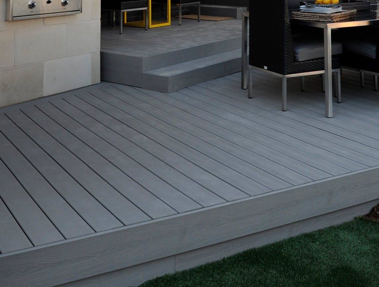 Trex Enhance Basics 12-ft Clam Shell Grooved Composite Deck Board Cs010612e2g01