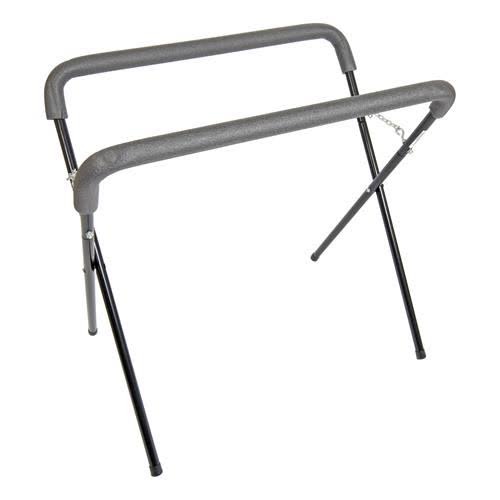 500 lb. Capacity Portable Work Stand, Black Powdercoated Steel, Foam Top | Summit Racing SUM-515990