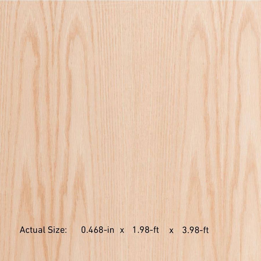 Lowe's 1/2-in x 2-ft x 4-ft Oak Sanded Plywood | 128222