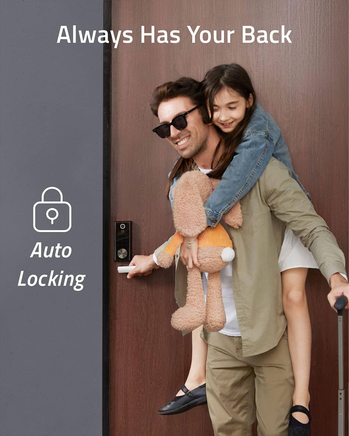 Eufy- Smart Lock Touch & Wi-Fi- Black
