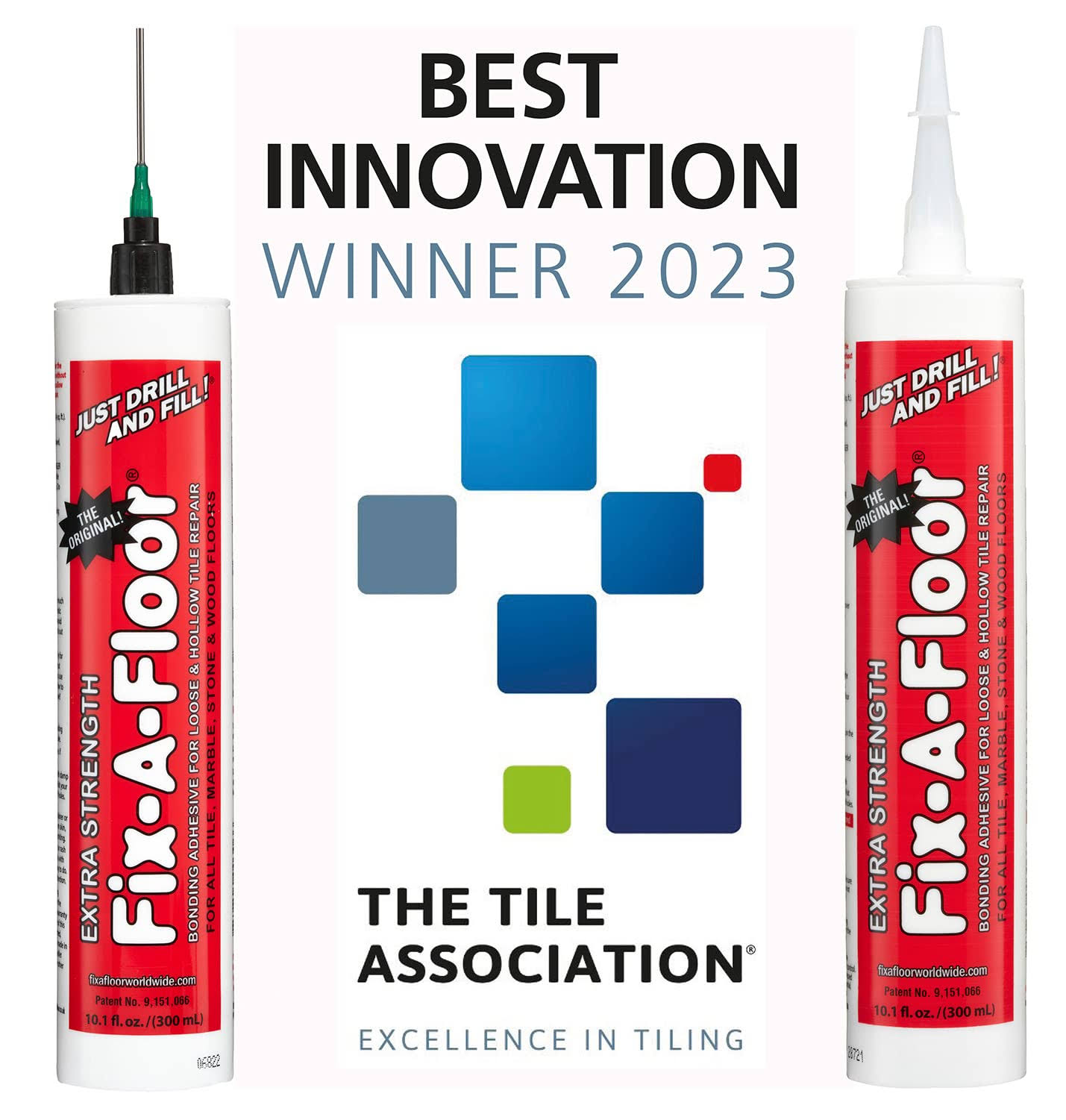 The Original Award Winning Fix-A-Floor Micro Syringe Injector for Loose & Hollow Tile Repair Pro Pack (2) The Micro Syringe Injector Should Only Be