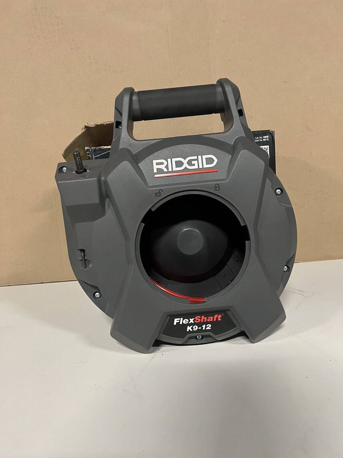 Ridgid Flexshaft K9-12 Wall-to-Wall Drain Cleaning Machine- 74978