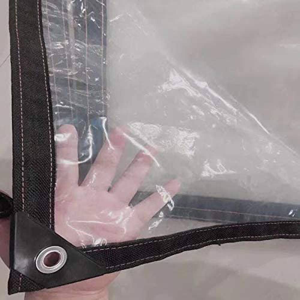 Clear Tarps Heavy Duty Waterproof for Greenhouse Garden Patio,10 x 10