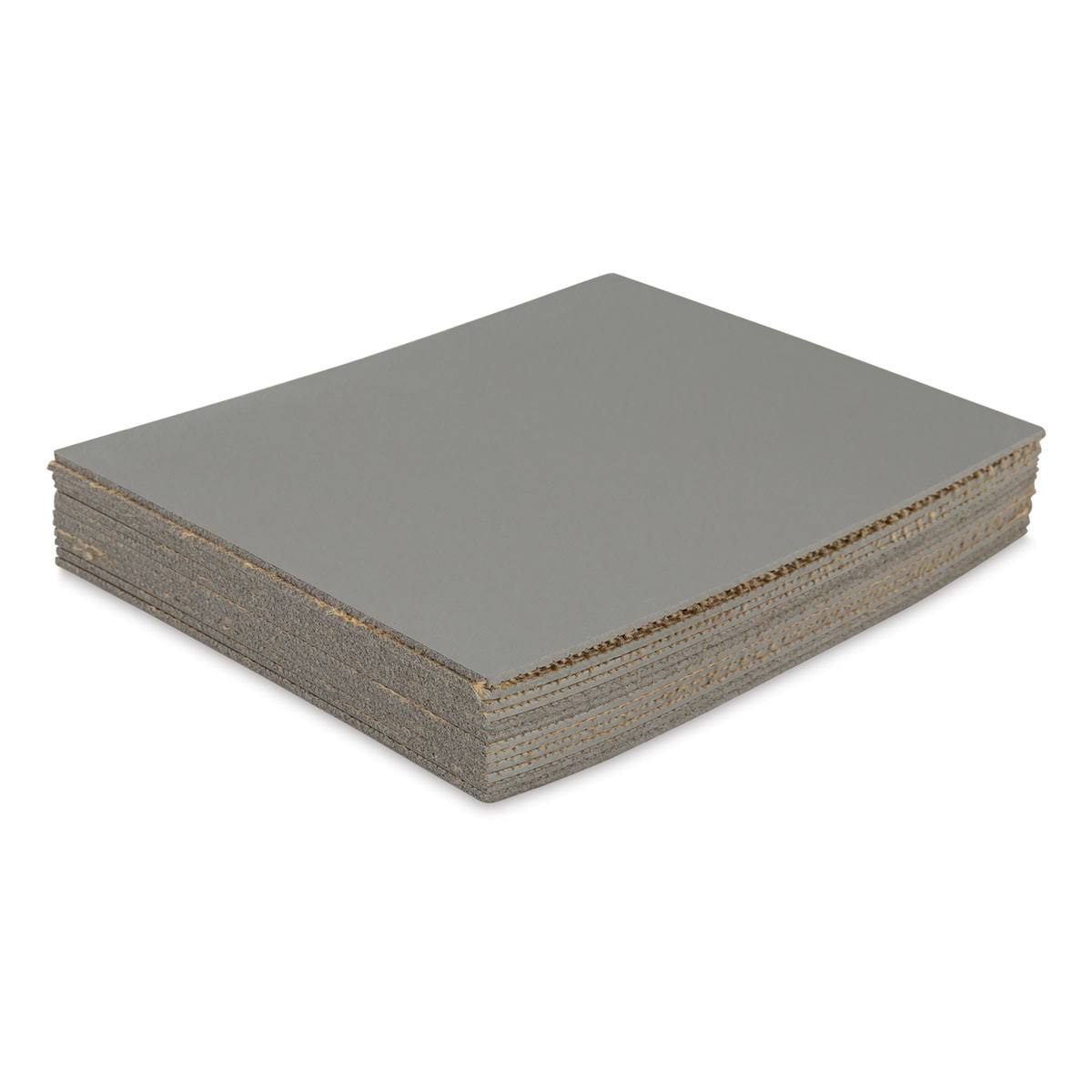 Blick Battleship Gray Linoleum- Pkg of 12, 8