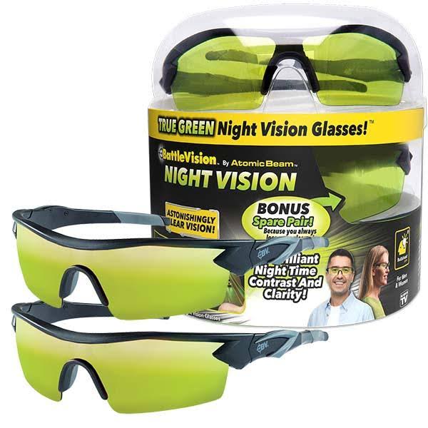 Bulbhead Night Vision Glasses Ylw