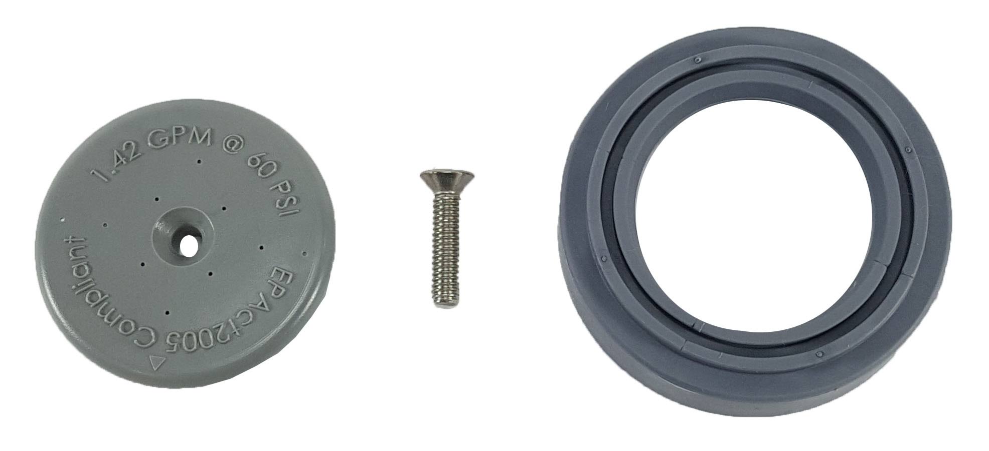T&S Brass B-24K B-0107 Spray Face Bumper and Screw Repair Kit