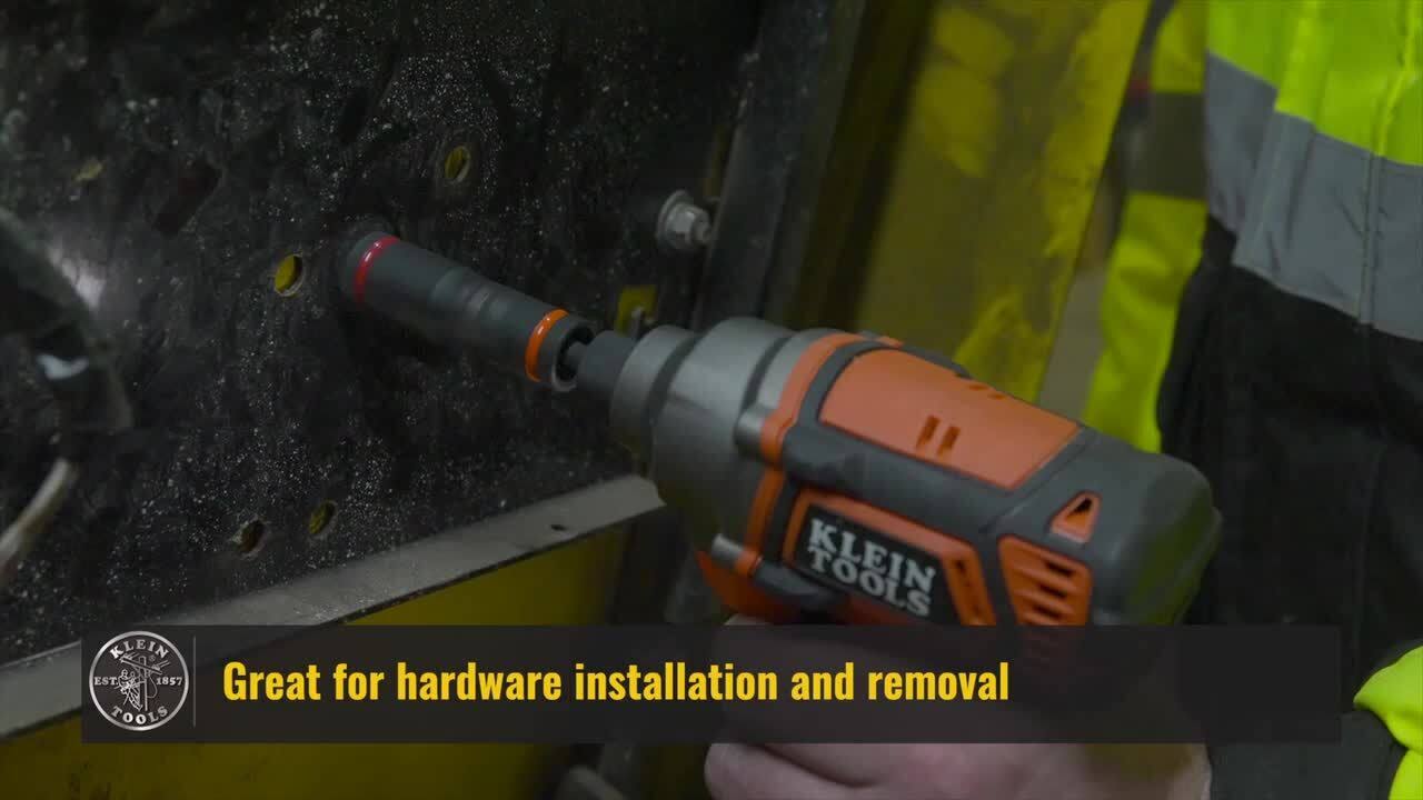 Klein Tools Flip Impact Socket Set, 7-Piece 66070