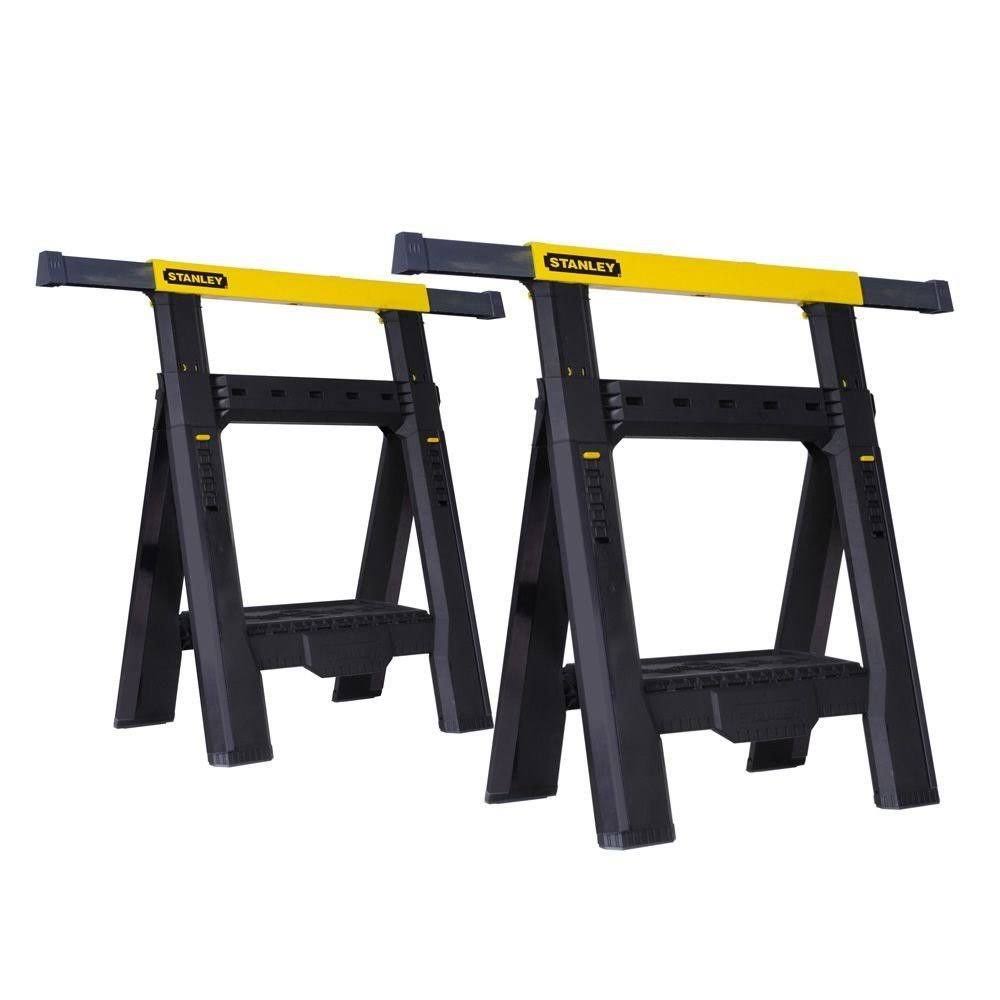 Stanley Adjustable Sawhorse 2-Pack STST60626