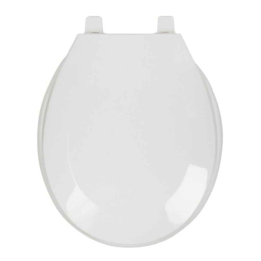 Aquasource White Round Toilet Seat
