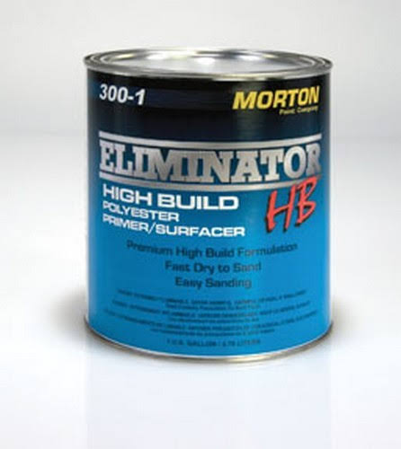 U. S. Chemical & Plastics 300-1 Eliminator High Build Polyester Primer, Gray, Gallon