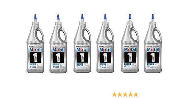 Mobil 1 102490 75W-140 Synthetic Gear Lube (6 Quarts)