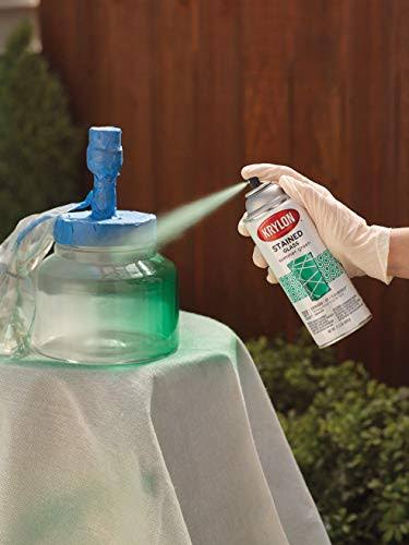 Krylon Stained Glass Paint 11.5oz Tangerine Orange