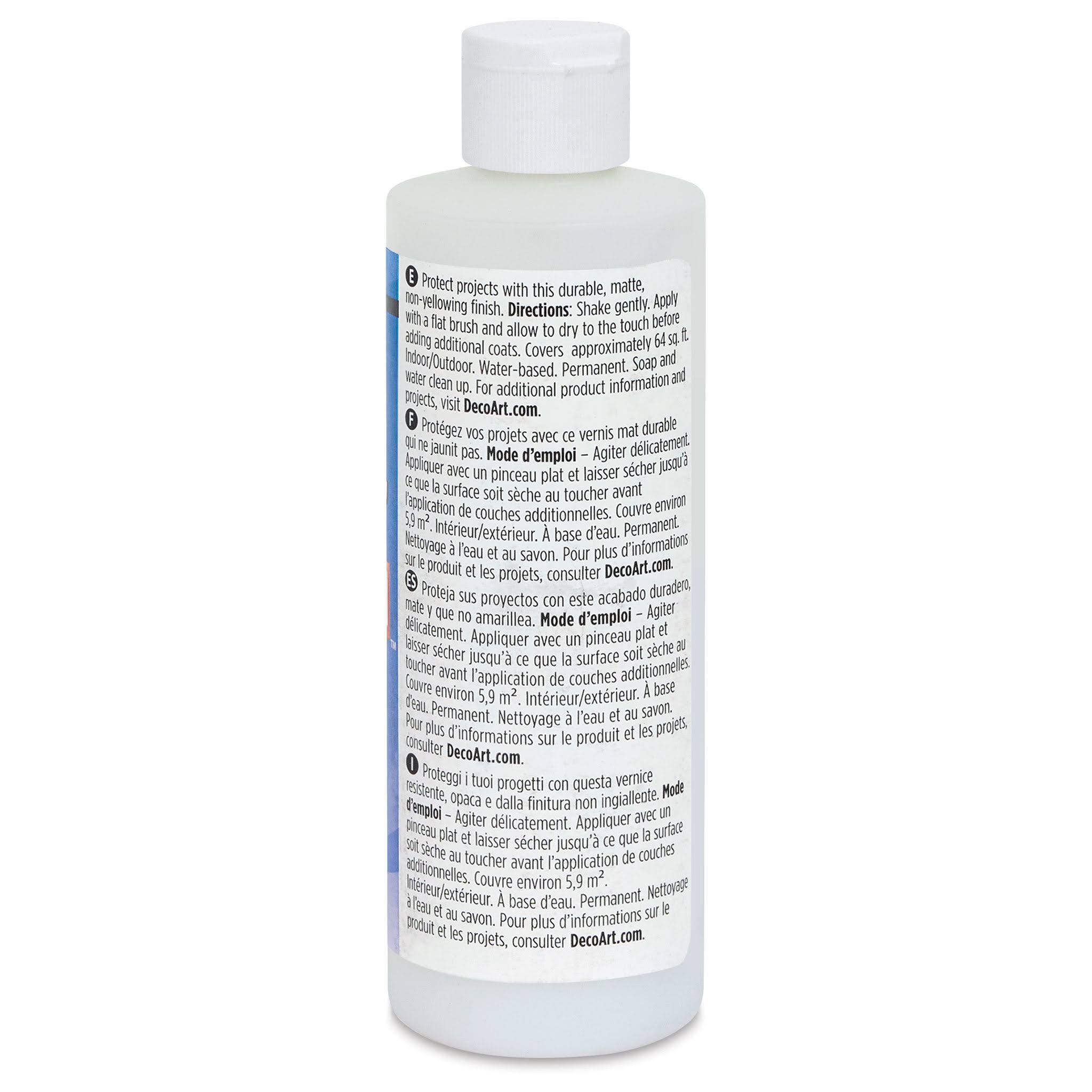 Decoart DuraClear Varnish 8oz Matte