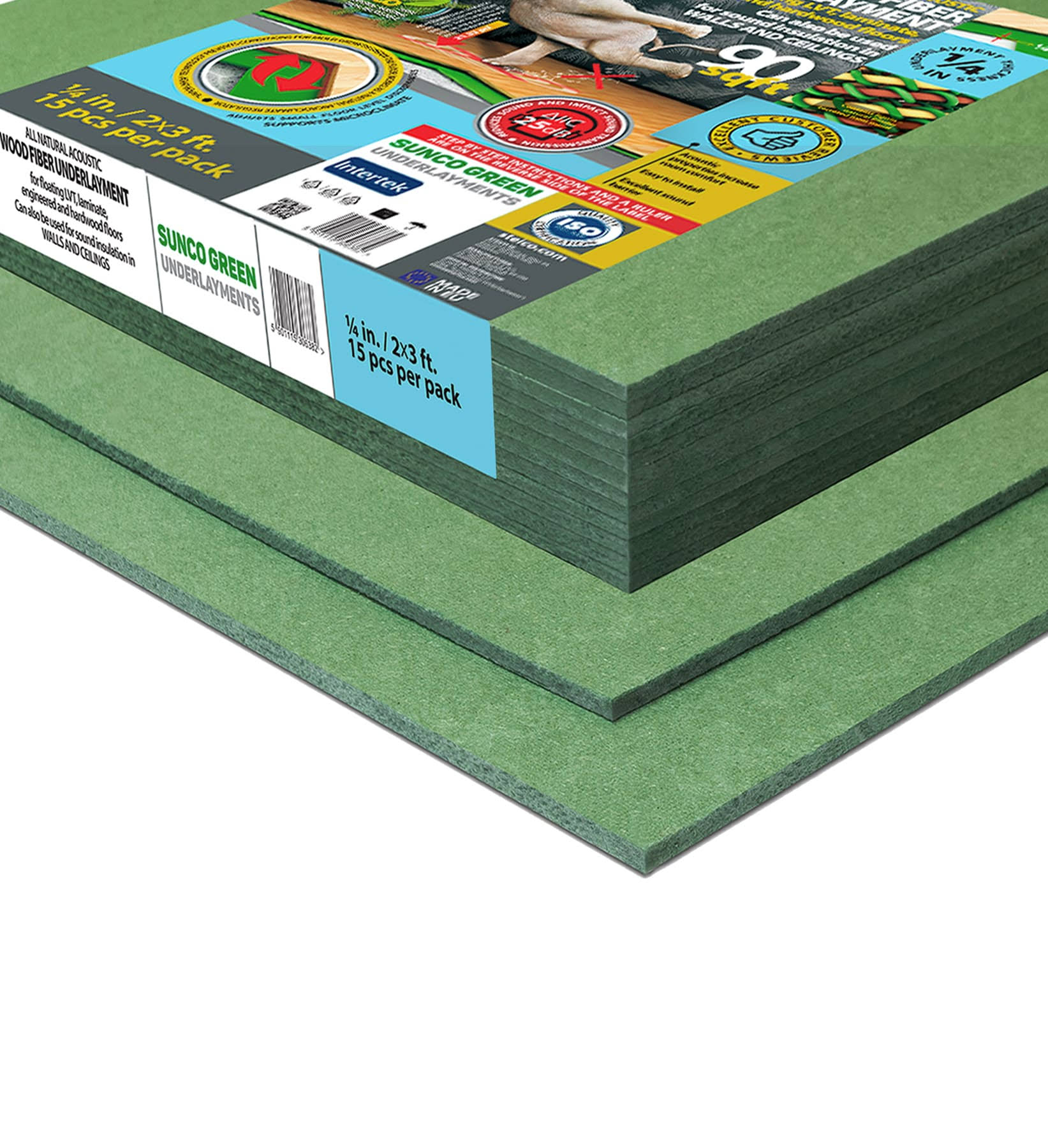 STEICO Wood Fiber Underlayment 6 mm 1/4