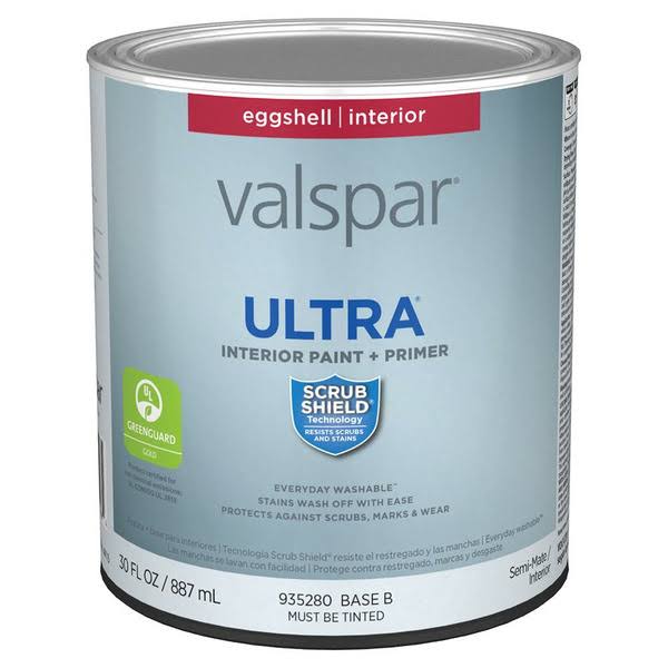 Valspar Ultra Eggshell Interior Paint & Primer- Woodland Stone 2007-9c- 1 qt