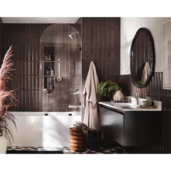 Moen Findlay Single-Handle Single-Hole Bathroom Faucet in Spot Resist Brushed Nickel 84516SRN