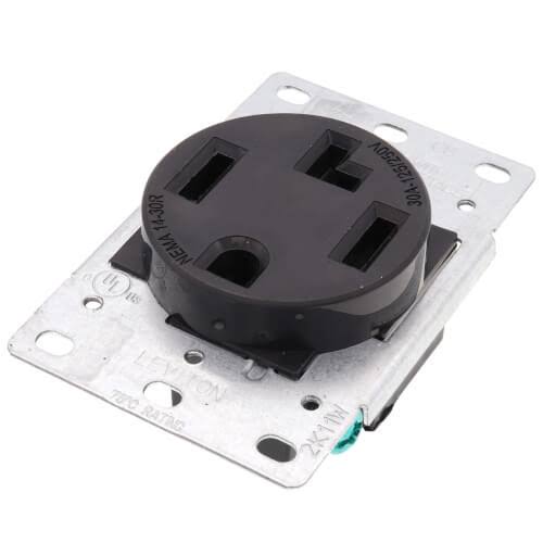 Leviton Flush Dryer Outlet R10-00278-s00