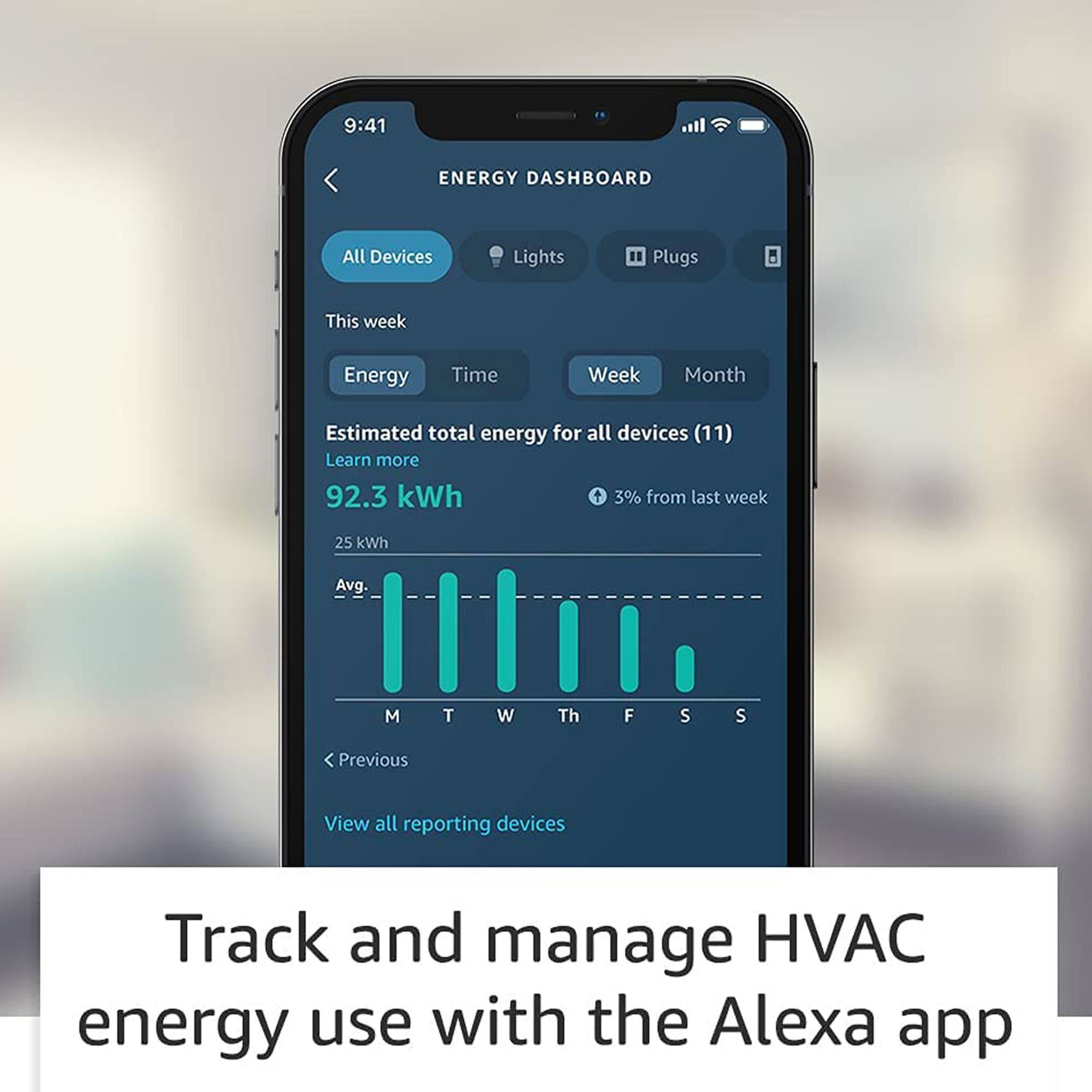 Amazon Smart Thermostat Works with Alexa