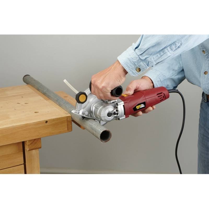 Chicago Electric 5 in. 7.5 Amp Heavy Duty Double Cut Saw 63408