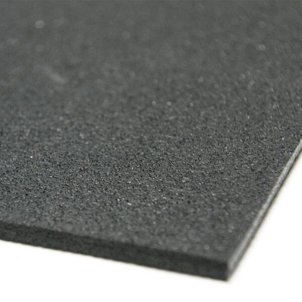 Recycled Rubber- 60A- Sheets and Rolls 1/4 in. T x 1 ft. W x 1 ft. L