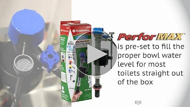 Fluidmaster Performax Fill Valve and 2