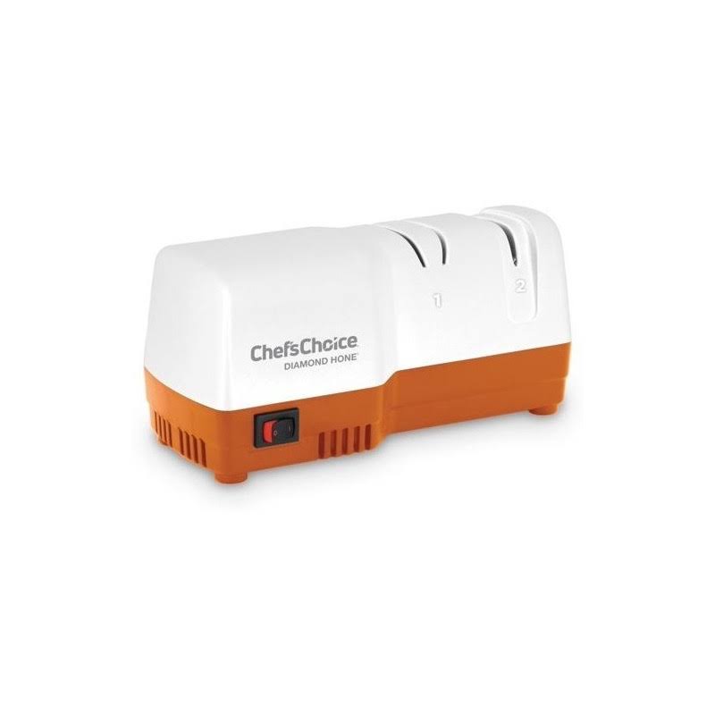 New Chefs Choice 202 Diamond Hone Electric Knife Sharpener 2 Stages!